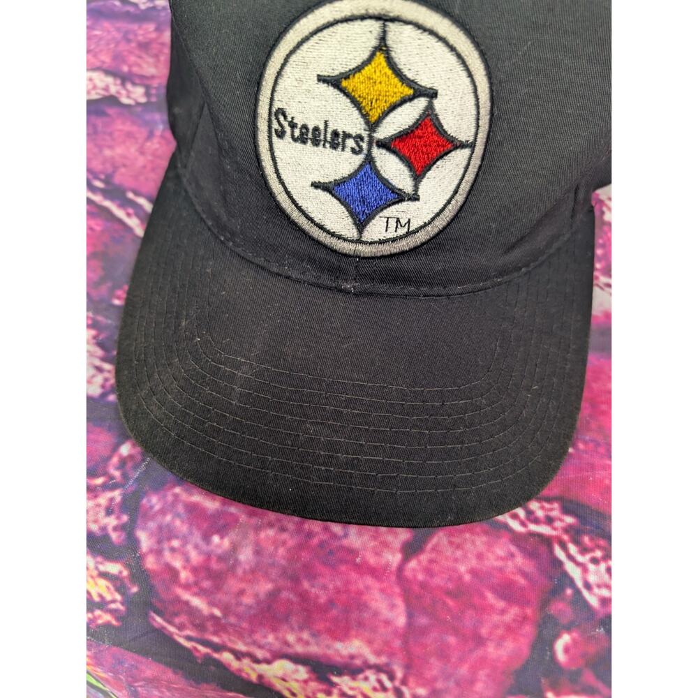 Vintage PITTSBURGH STEELERS Starter Logo Snapback Hat - Picture 2 of 13